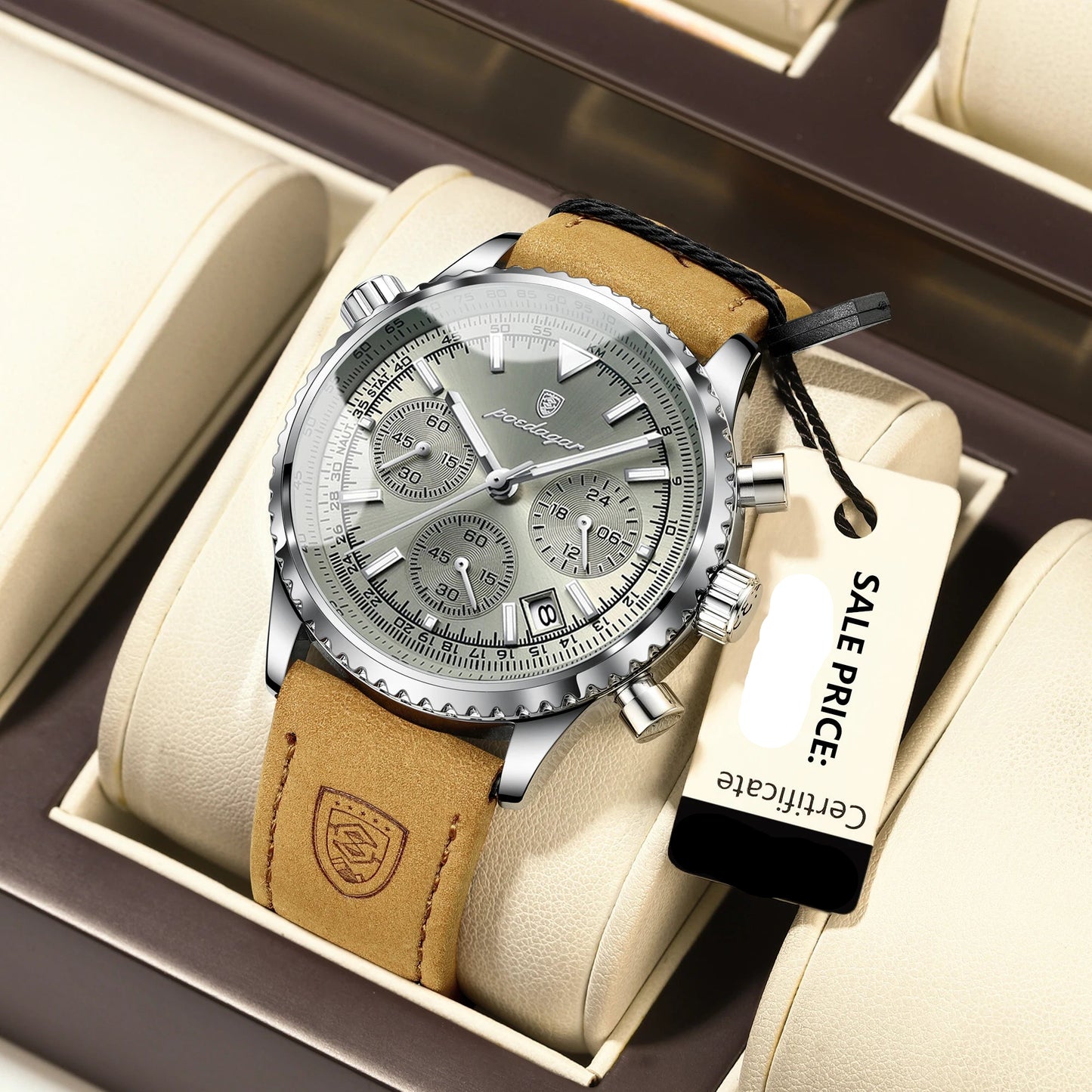 Drosium Luxury Man Watch Quartz Waterproof